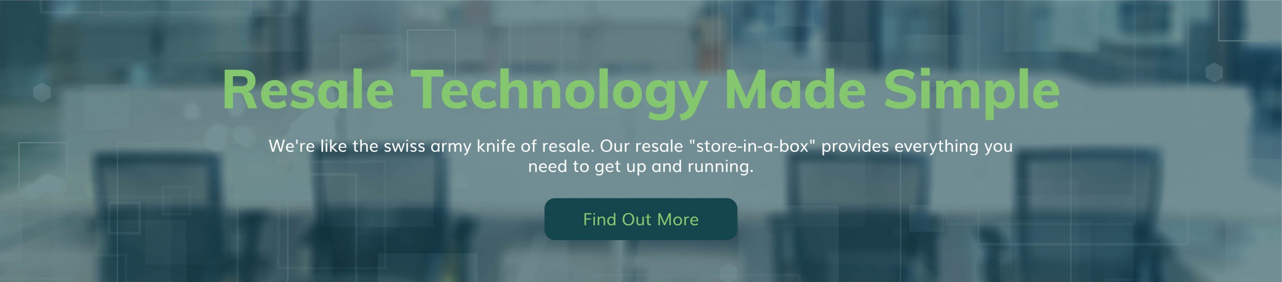 resale1 technology made simple banner